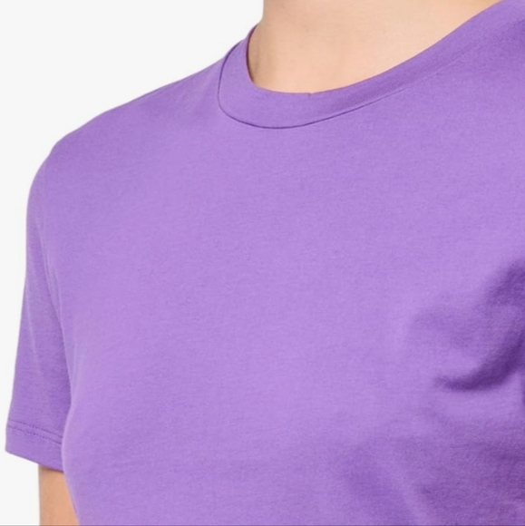 Theory Tiny Tee 2 Apex Tee In Bright Peony - Picture 3 of 8